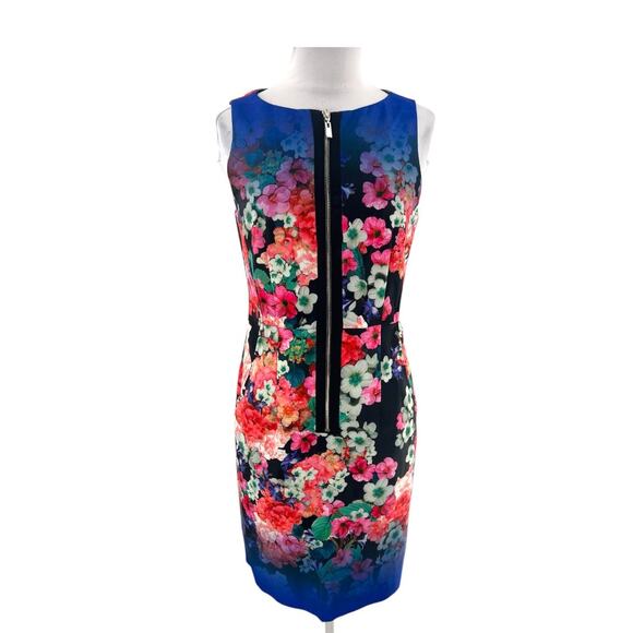 Nanette Lepore Venice beach floral dress sz 6 - Picture 1 of 8